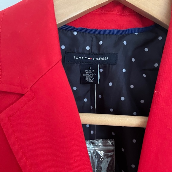 Tommy Hilfigher Red Blazer - BNWT - Picture 2 of 2